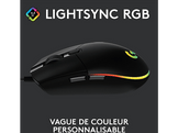 LOGITECH Souris gaming G203 Lightsync Noir (910-005796)
