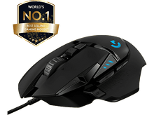 Charger l&#39;image dans la galerie, LOGITECH Souris gaming G502 Hero 25K High Performance Noir (910-005471)
