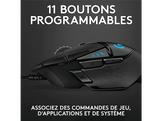 LOGITECH Souris gaming G502 Hero 25K High Performance Noir (910-005471)