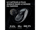 LOGITECH Souris gaming sans fil G PRO X Superlight 2 Blanc (910-006639)