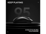 LOGITECH Souris gaming sans fil G PRO X Superlight 2 Noir (910-006631)