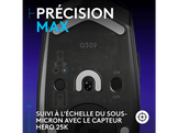 LOGITECH Souris gaming sans fil G309 Lightspeed Noir (910-007200)