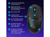 LOGITECH Souris gaming sans fil G309 Lightspeed Noir (910-007200)