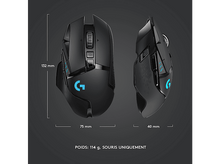 Charger l&#39;image dans la galerie, LOGITECH Souris gaming sans fil G502 Lightspeed Noir (910-005568)
