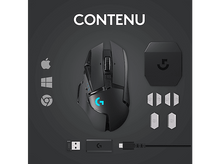 Charger l&#39;image dans la galerie, LOGITECH Souris gaming sans fil G502 Lightspeed Noir (910-005568)
