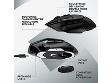 Charger l&#39;image dans la galerie, LOGITECH Souris gaming sans fil G502 X Lightspeed Noir (910-006181)
