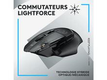 Charger l&#39;image dans la galerie, LOGITECH Souris gaming sans fil G502 X Lightspeed Noir (910-006181)
