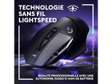 LOGITECH Souris gaming sans fil G502 X Lightspeed Noir (910-006181)