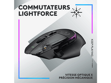 Charger l&#39;image dans la galerie, LOGITECH Souris gaming sans fil G502 X Lightspeed Plus Noir (910-006163)
