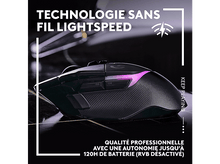 Charger l&#39;image dans la galerie, LOGITECH Souris gaming sans fil G502 X Lightspeed Plus Noir (910-006163)
