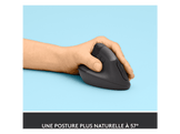 LOGITECH Souris sans fil Lift GAUCHER Graphite (910-006474)