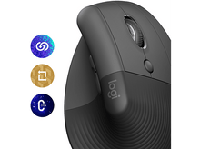 Charger l&#39;image dans la galerie, LOGITECH Souris sans fil Lift Graphite (910-006473)
