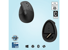 Charger l&#39;image dans la galerie, LOGITECH Souris sans fil Lift Graphite (910-006473)
