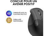 LOGITECH Souris sans fil Lift Graphite (910-006473) Souris sans fil Noir