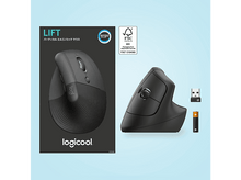 Charger l&#39;image dans la galerie, LOGITECH Souris sans fil Lift Graphite (910-006473)
