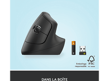 Charger l&#39;image dans la galerie, LOGITECH Souris sans fil Lift Graphite (910-006473) Souris sans fil Noir
