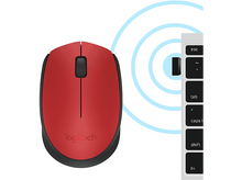 Charger l&#39;image dans la galerie, LOGITECH Souris sans fil M171Rouge (910-004641)
