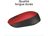 LOGITECH Souris sans fil M171Rouge (910-004641)