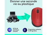 LOGITECH Souris sans fil M171Rouge (910-004641)