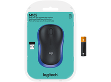 Charger l&#39;image dans la galerie, LOGITECH Souris sans fil M185 Bleu (910-002236)
