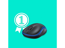 Charger l&#39;image dans la galerie, LOGITECH Souris sans fil M185 Bleu (910-002236)
