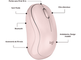LOGITECH Souris sans fil M240 Silent Rose (910-007121)