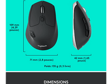 Charger l'image dans la galerie, LOGITECH Souris sans fil M720 Triathlon Noir (910-004791) Souris sans fil Noir
