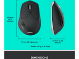 LOGITECH Souris sans fil M720 Triathlon Noir (910-004791) Souris sans fil Noir