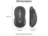 LOGITECH Souris sans fil M750 Graphite (910-007509)