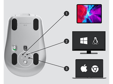 Charger l&#39;image dans la galerie, LOGITECH Souris sans fil MX Anywhere 3 Gris (910-005989) Souris sans fil Gris

