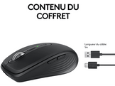 LOGITECH Souris sans fil MX Anywhere 3S Graphite (910-006929) Souris sans fil Gris