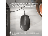 LOGITECH Souris sans fil MX Anywhere 3S Graphite (910-006929) Souris sans fil Gris