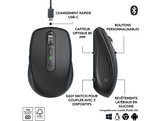 LOGITECH Souris sans fil MX Anywhere 3S Graphite (910-006929) Souris sans fil Gris
