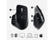 Charger l&#39;image dans la galerie, LOGITECH Souris sans fil MX Master 3 for Mac Gris sidéral (910-005696)
