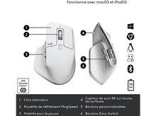 Charger l'image dans la galerie, LOGITECH Souris sans fil MX Master 3s Blanc (910-006560)
