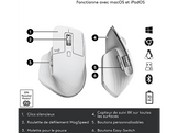 LOGITECH Souris sans fil MX Master 3s Blanc (910-006560)