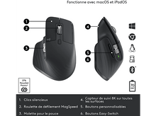 Charger l&#39;image dans la galerie, LOGITECH Souris sans fil MX Master 3s Graphite (910-006559)
