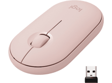 Charger l&#39;image dans la galerie, LOGITECH Souris sans fil Pebble M350 Rose (910-005717)
