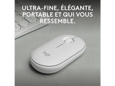 LOGITECH Souris sans fil Pebble M350s Blanc (910-007013)