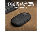 LOGITECH Souris sans fil Pebble M350s Noir (910-007015)