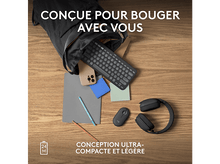 Charger l&#39;image dans la galerie, LOGITECH Souris sans fil Pebble M350s Noir (910-007015)
