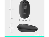 LOGITECH Souris sans fil POP Bluetooth Noir (910-007412)