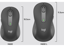 Charger l&#39;image dans la galerie, LOGITECH Souris sans fil Signature M650 L Graphite (910-006236)
