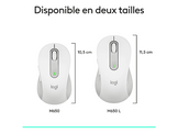 LOGITECH Souris sans fil Signature M650 M Blanc (910-006255) Souris sans fil Blanc