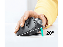 Charger l'image dans la galerie, LOGITECH Souris sans fil trackball MX Ergo Advanced Noir (910-005179)
