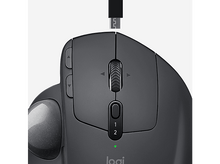 Charger l&#39;image dans la galerie, LOGITECH Souris sans fil trackball MX Ergo Advanced Noir (910-005179)
