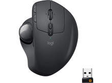 Charger l&#39;image dans la galerie, LOGITECH Souris sans fil trackball MX Ergo Advanced Noir (910-005179)
