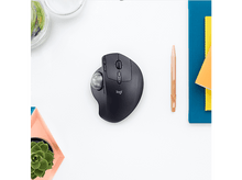 Charger l&#39;image dans la galerie, LOGITECH Souris sans fil trackball MX Ergo Advanced Noir (910-005179)
