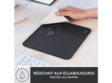 LOGITECH Tapis de souris DeskMat Studio Series Antislip Noir (956-000049)