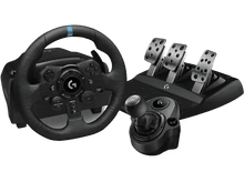 Charger l&#39;image dans la galerie, LOGITECH Volant avec levier de vitesse G923 SE pour PS5/PS4/PC Noir (991-000531) Multi-platform, PlayStation 4, PlayStation 5, PC Volant gaming
